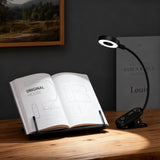 Tech-Protect LL100 trådløs lampe med Clip + USB-A / USB-C kabel 30 cm - sort