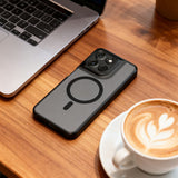 Tech-Protect Magmat MagSafe Case til Motorola Moto G57 Power / G67 Power - Matte Black