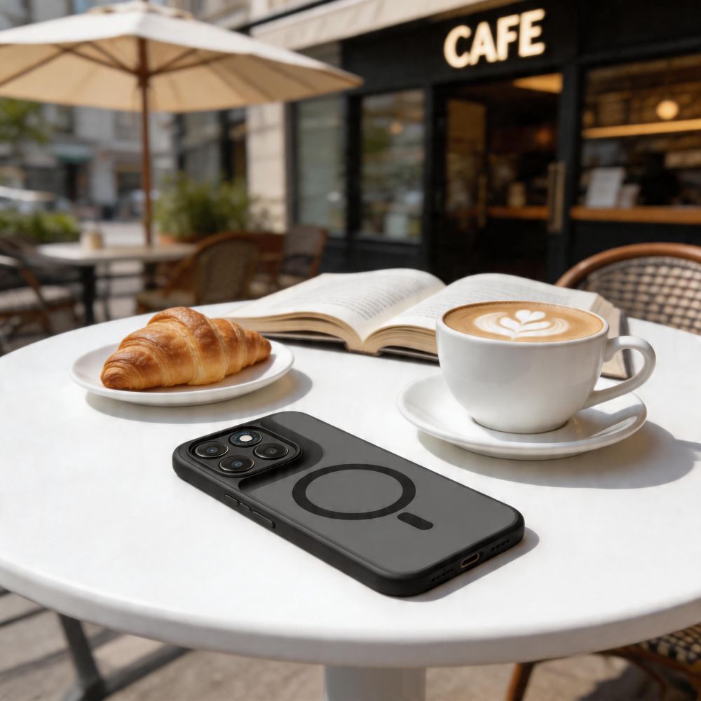 Tech-Protect Magmat MagSafe Case til Motorola Moto G67 / G77 - Matte Black