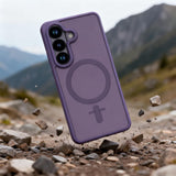 Tech-Protect Magmat MagSafe Case til Samsung Galaxy S26 - Matte Purple
