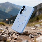 Tech-Protect Magmat MagSafe Case til Samsung Galaxy S26 - Matte Blue