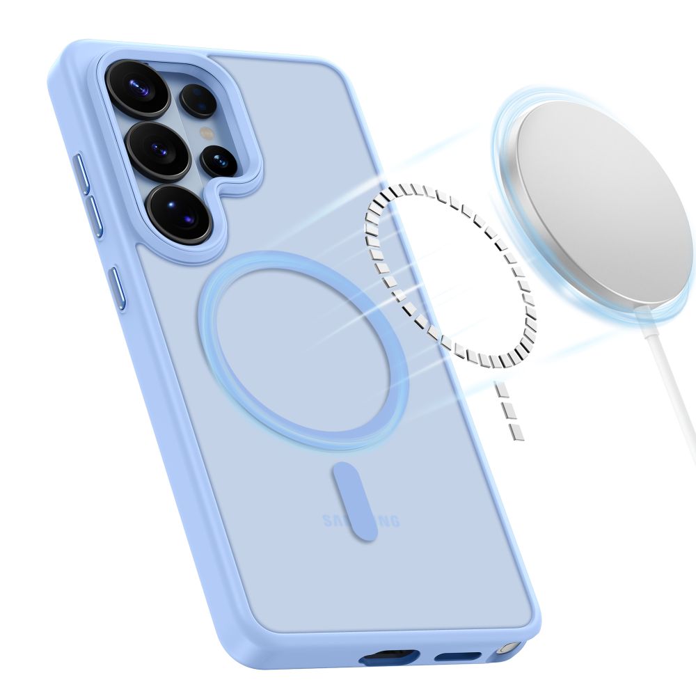 Tech-Protect Magmat MagSafe Case til Samsung Galaxy S26 Ultra - Matte Blue