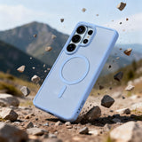 Tech-Protect Magmat MagSafe Case til Samsung Galaxy S26 Ultra - Matte Blue