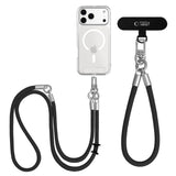 Tech-Protect C10S Rope Phone Lanyard - sort og titanium