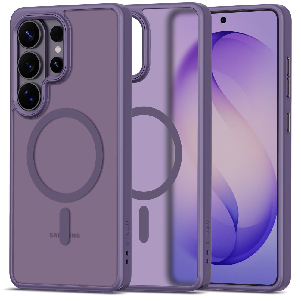 Tech-Protect Magmat MagSafe Case til Samsung Galaxy S26 Ultra - Matte Purple