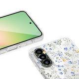 Tech-Protect FlexAir Case for Samsung Galaxy A27 - Transparent Floral