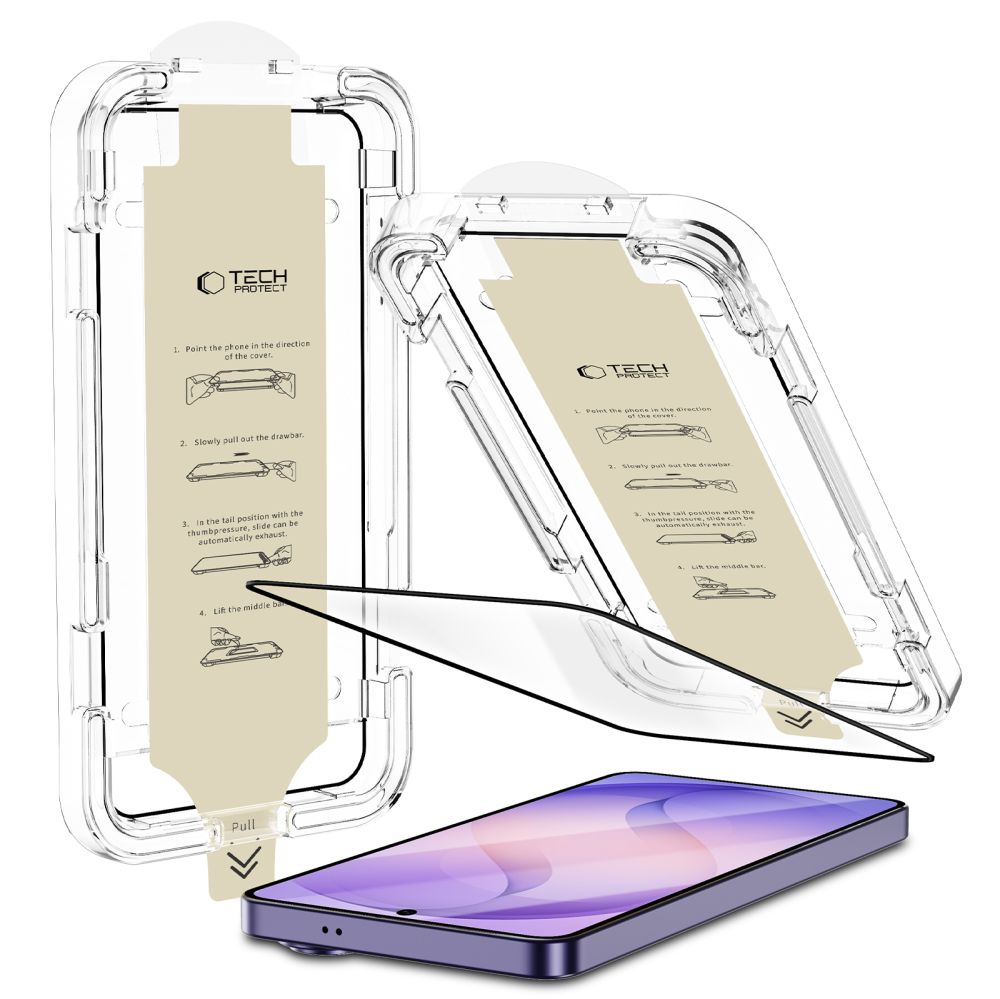 Tech-Protect Quick Set AR+ Anti-Reflective Glass for Samsung Galaxy S26 Ultra - Black