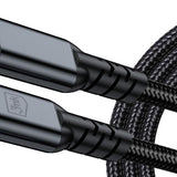 3mk Hyper Cable N-SERIES USB-C / USB-C Thunderbolt 4 2m 48V / 5A 40Gb/s 240W 8K60Hz - black