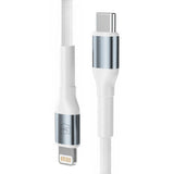 3mk Hyper Cable N-SERIES USB-C / Lightning 2m PD 3.0 9V / 3A 27W - white