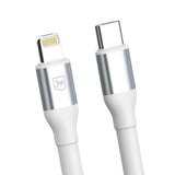 3mk Hyper Cable N-SERIES USB-C / Lightning 2m PD 3.0 9V / 3A 27W - white