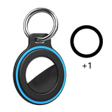 Airtag case with spring buckle, set of 2 - black