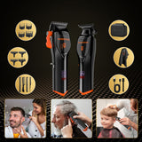 MAXGROOM WF-3908 multifunctional hair clipper with trimmer - black