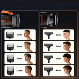MAXGROOM WF-3908 multifunctional hair clipper with trimmer - black