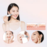MAXGROOM M-169 ultrasonic cavitation peeling device with LED light therapy - white