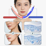 Belleskin by MAXGROOM M-170 EMS LED Face and Chin Massager - White
