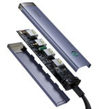 Baseus UltraJoy Series USB-A/USB-C hub 4xUSB-A 3.1 1xUSB-C 5V - gray