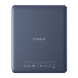 Baseus Blade2 12000mAh 65W Power Bank with Digital Display (with Baseus Mini White Series USB-C - USB-C 100W (20V/5A) 50cm Black Cable) - Blue