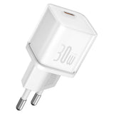 Baseus GaN5S 30W EU USB-C Wall Charger - White