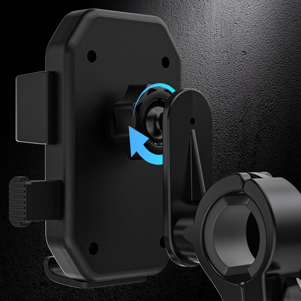 Dudao F7 holder for bike, motorcycle, scooter - black