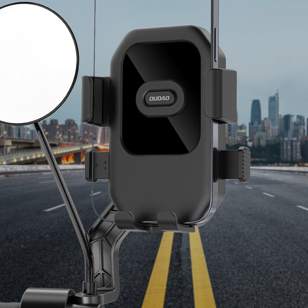 Dudao F7+ holder for bike, motorcycle, scooter - black