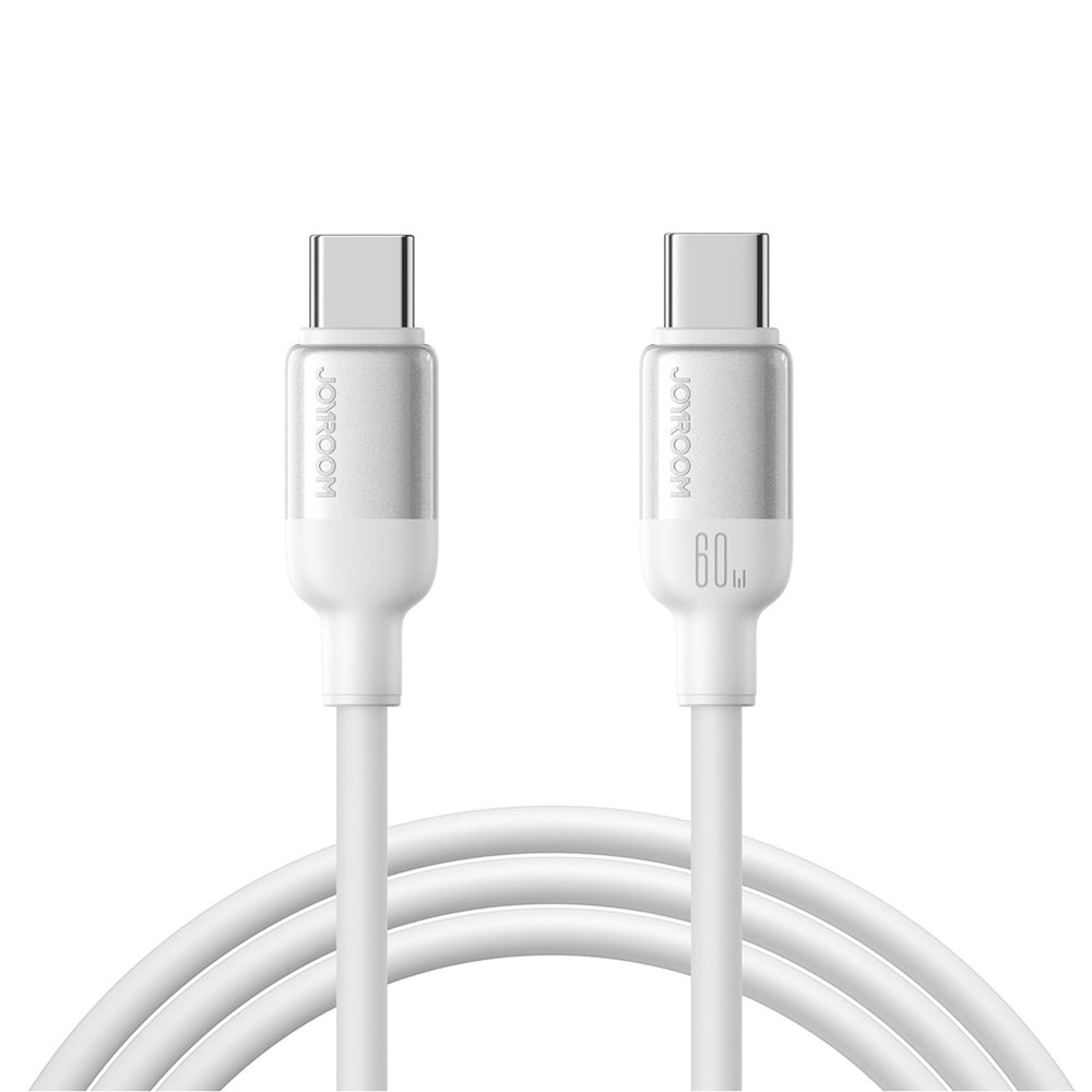 Joyroom S-A62 Lively Series 60W USB-C - USB-C Cable 1.2m - White
