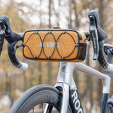 Rockbros TL001 ROAD TO SKY 1.9L Handlebar Bike Bag Waterproof - Orange