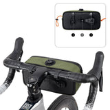 Rockbros TL001 ROAD TO SKY 1.9L Waterproof Handlebar Bike Bag - Green