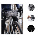 Rockbros TL001 ROAD TO SKY 1.9L Waterproof Handlebar Bike Bag - Gray