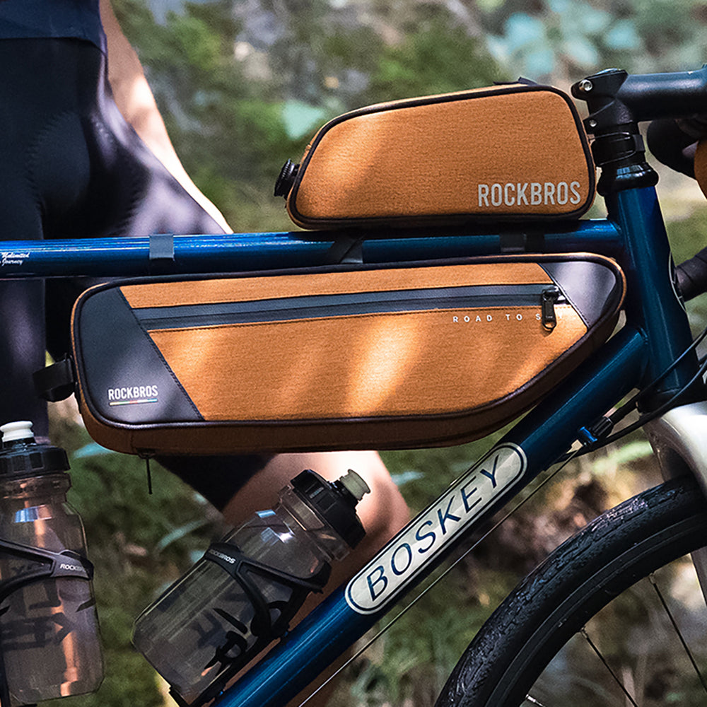 Rockbros TL003 ROAD TO SKY 2L Frame Bag Waterproof - Orange