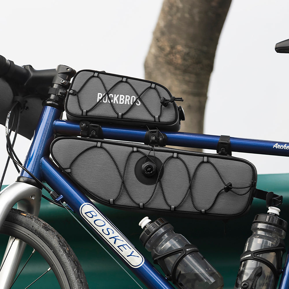 Rockbros TL003 ROAD TO SKY 2L Frame Bag Waterproof - Gray