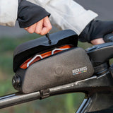 Rockbros AS-134 ROAD TO SKY waterproof bike frame bag 0.6 l - black