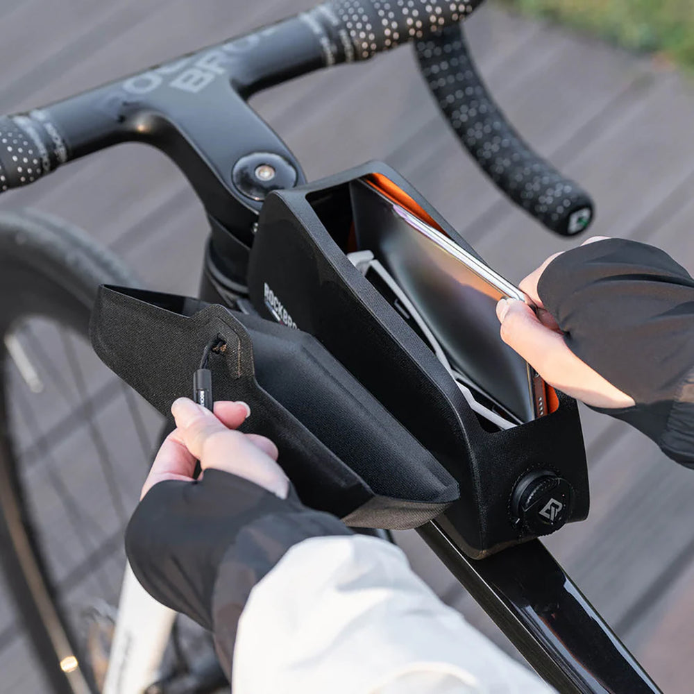 Rockbros AS-134 ROAD TO SKY 0.9L Frame Bag Waterproof - Black