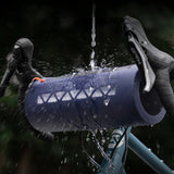 Rockbros AS-144 ROAD TO SKY handlebar bicycle bag, waterproof, 4 l - blue