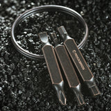 Rockbros VK-ARCO3 ROAD TO SKY Multitool 6-i-1 nøglering - Brun