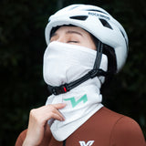 Rockbros LFA23 TVI Women's Knitted Bicycle Neck Warmer - White