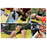 Rockbros XP1001 Roof Rack with Suction Cups for 1 Bike - Black