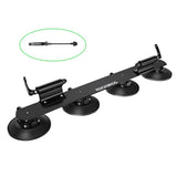 Rockbros XP1002 Suction Cup Roof Rack for 2 Bikes - Black