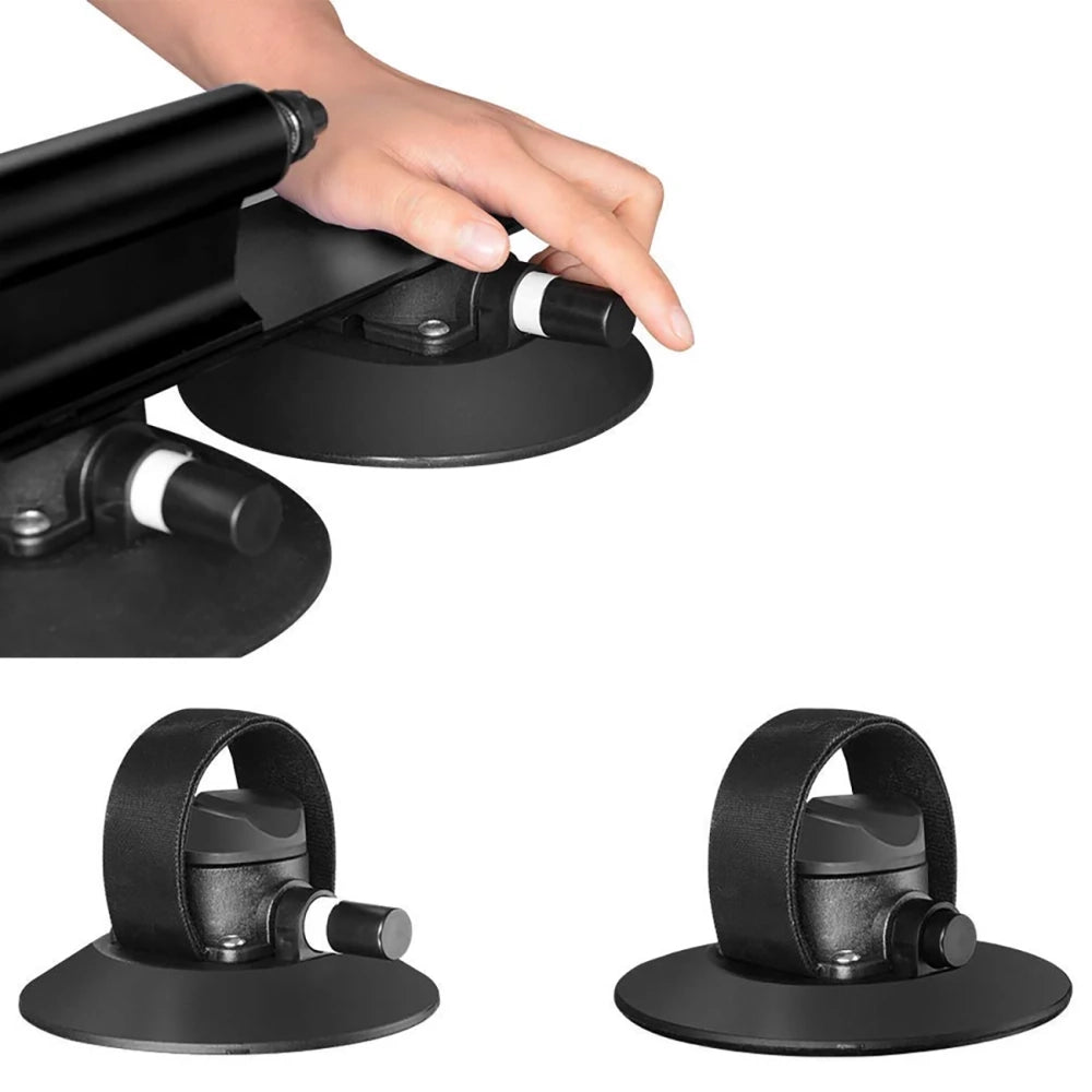 Rockbros XP1003 Suction Cup Roof Rack for 3 Bikes - Black