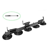 Rockbros XP1003 Suction Cup Roof Rack for 3 Bikes - Black