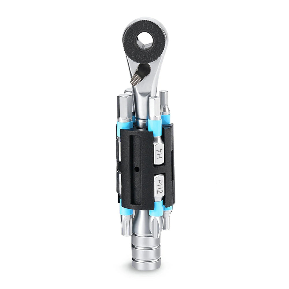 Rockbros TG-8601 Bicycle Multitool S2 Ratchet Cylindrical Housing - Black