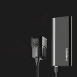 Rockbros RHL1600 Front Bike Light 1600lm with External Power Supply USB-C - Black
