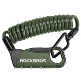 Rockbros RBK6N Combination Bike Lock - Green
