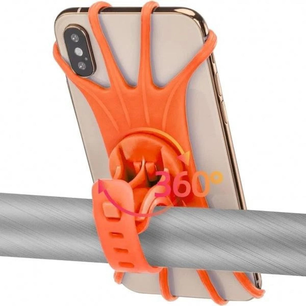 Rockbros LF436 Handlebar Clamp Phone Holder - Orange