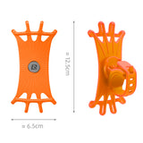 Rockbros LF436 Handlebar Clamp Phone Holder - Orange