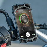Rockbros LF436 Handlebar Clamp Phone Holder – Black