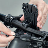 Rockbros LF436 Handlebar Clamp Phone Holder – Black