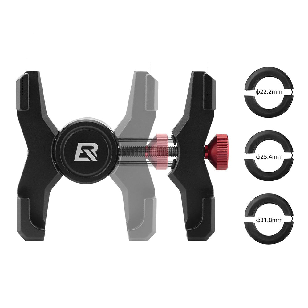 Rockbros 25210039001 Handlebar Clamp Phone Holder - Black