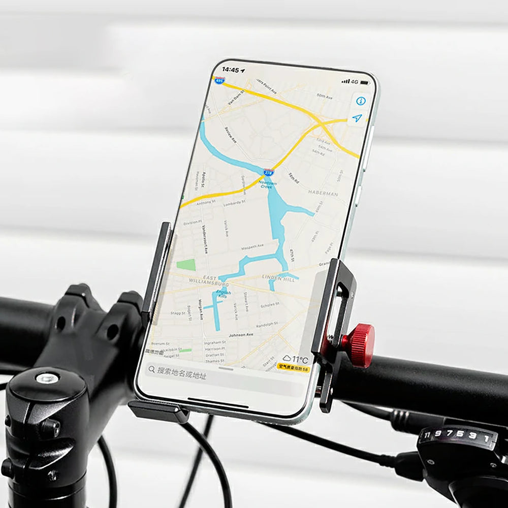 Rockbros 25210038101 clamp phone holder - black
