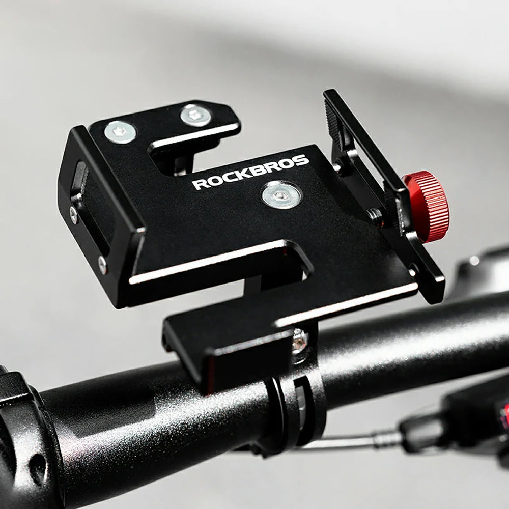 Rockbros 25210038101 clamp phone holder - black