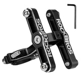 Rockbros KS-415 Aluminum Adjustable Bottle Cage Adapter - Black